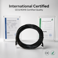 Kabel Ethernet XXD Cat5e Kecepatan Tinggi 1000Mbps RJ45 Patch Cord Tembaga Murni UTP Kabel Jaringan Lan Bersertifikasi CE Grosir Pabrik
