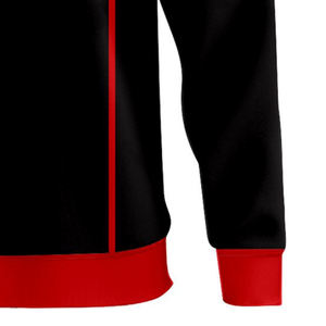 Sudaderas de Alta Calidad con Bordado Universitario, Color Negro, Forro Sólido, Estilo Lavado con Técnica de Collage, para Uso en Fraternidades - Product Image 6