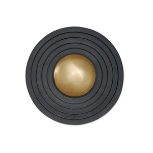 Placa de cargador decorativa de la mejor calidad de alta tendencia, forma redonda, PLACA DE SERVICIO DE Metal hecha a mano, forma de tamaño personalizado - Product Image 1