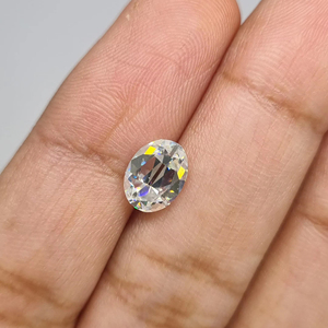 Moissanite Diamant Forme Ovale - Product Image 1