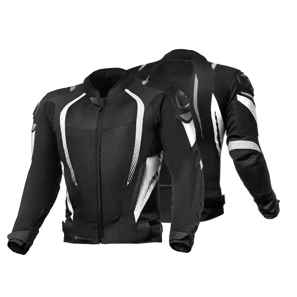 Dernière collection de qualité supérieure de veste de moto de course automobile pour veste de moto Cardura coupe-vent pour hommes 2024