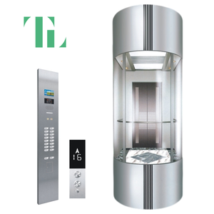 ガラス製パノラマリフト屋内屋外小型ヴィラハウスホームパノラマエレベーター観光デザイン5階建て6階建て - Product Image 2