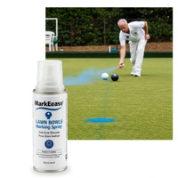 Marqueur de craie en spray professionnel pour le bowling sur gazon - Non toxique, séchage rapide, poudre de marquage de lignes pour gazon sportif