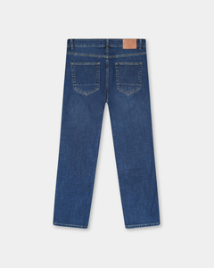 Último Estilo, Jeans de Mezclilla para Hombre, Ligeros, de Alta Calidad, Estilo Urbano, Color Sólido, Logotipo Personalizado, Corte Regular, Jeans Azules, OEM ODM - Product Image 2