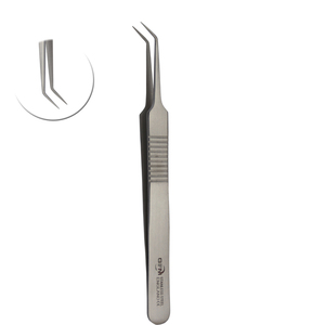 Customized Stainless Steel Durable & Reusable Eyelash Tweezers Custom Tip <b>Eyebrow</b> Clip Eyelash <b>Curler</b> Extensions Custom Logo - Product Image 2