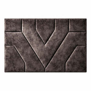 Cabecera de Cama Tapizada de Lujo, Madera de Mango Sólida, Inflable, Moderna, para Apartamento, Hotel, Dormitorio, Muebles, Tamaño y Color Personalizables, Elegante - Product Image 2