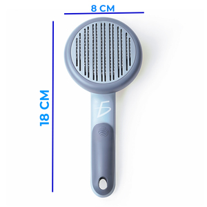 Spazzola autopulente personalizzabile per la rimozione dei peli di animali domestici, in acciaio inossidabile e materiale ABS, per cani e gatti - Product Image 5