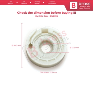 Régulateur de lève-vitre électrique BWR295 pour Polo HB Focus Freelander - Product Image 5