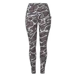 Ensemble de vêtements de sport pour femmes en tissu camouflage, leggings de yoga à taille haute, extensible dans les quatre sens, imprimé - Product Image 2