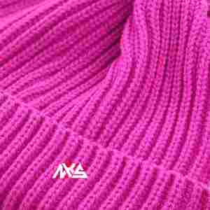 หมวกบีนนี่ฤดูหนาวคุณภาพสูง ปักโลโก้ตามสั่ง สีพื้น อะคริลิก ยูนิเซ็กซ์ ปรับขนาดได้ เหมาะสำหรับใช้ในชายหาดและธุรกิจ-NKS - Product Image 4