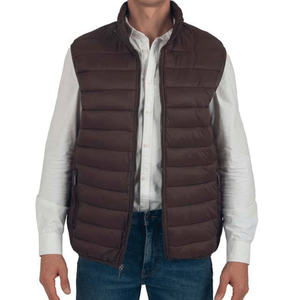 Chaleco Acolchado Reversible Ligero y Transpirable para Hombre, de Alta Calidad, Estilo Nuevo, Chalecos de Burbuja sin Mangas con Capucha - Product Image 1