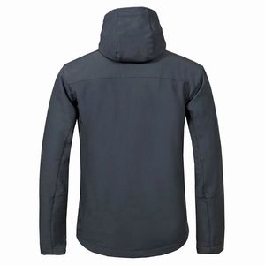 Veste Softshell pour homme, style chinois, fermeture éclair, imperméable, coupe-vent, respirante, randonnée en montagne, toutes conditions météorologiques - Product Image 6