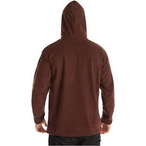 Sweat à capuche OEM ODM pour hommes, coton et polyester mélangés, sweat à capuche à manches longues, vêtements de sport décontractés, fournisseur de prix bon marché en vrac - Product Image 3