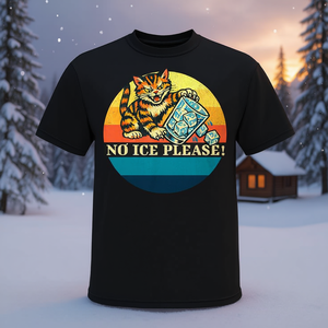 T-Shirt Retro Anti-Gelo Cat Abolish, Maglietta Promozionale Resistente al Ghiaccio - Product Image 3