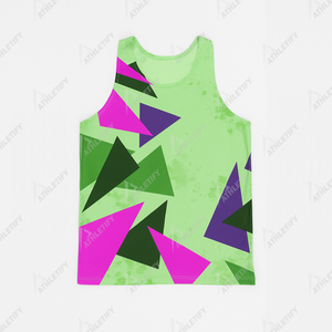 Camiseta sin mangas de poliéster sublimado para hombre con estilo, ajustada, diseño personalizado, ropa informal, tela transpirable para máxima comodidad y flexibilidad - Product Image 5