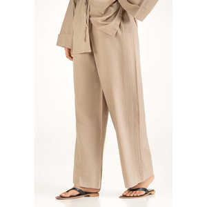 Pantalones de Pierna Ancha de Cintura Media con Característica Transpirable WM-COD-SS25-369B Corte Regular - Product Image 3