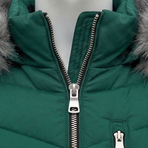 Meilleure veste parka d'hiver pour femmes, longueur standard, coupe-vent, respirante, doublure en nylon, rembourrage en polyester, réversible, vêtements d'extérieur - Product Image 4