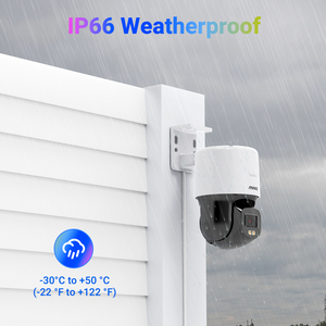 Caméra de sécurité <span class=keywords><strong>IP</strong></span> PoE ANNKE NCPT500 3K 5MP pour la surveillance à domicile et en entreprise, ColorPro, haut-parleur IA, audio bidirectionnel, caméra CCTV - Product Image 4