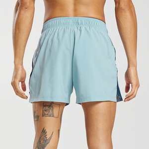 Pantalones cortos deportivos de gimnasio 2 en 1 personalizables de calidad superior para hombres, ropa deportiva transpirable, cintura elástica antiarrugas que incluye - Product Image 2