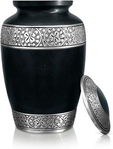 Superbe qualité la plus vendue 100% urne souvenir en aluminium en métal adulte funéraire/urne de crémation du fournisseur indien - Product Image 4