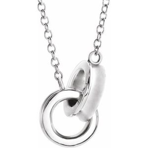 Fashion Jewelry Wholesale Stainless Steel Non Tarnish Silver Plated Heart Shaped Multiple Styles Pendant Necklace for Women - Product Image 1