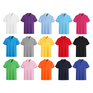 เสื้อโปโลสำหรับนักธุรกิจเสื้อโปโลผ้าฝ้ายปักโลโก้100% เสื้อโปโลสำหรับใส่ตีกอล์ฟแบบเรียบ - Product Image 1