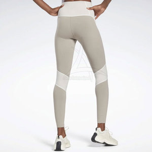 Leggings de yoga pour femmes de style décontracté, de haute qualité, légers, respirants, taille élastique unie, couleurs et logo personnalisés - Product Image 3