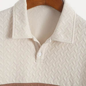 เสื้อโปโลแฟชั่นผู้ชาย, เสื้อโปโลผ้าฝ้ายผ้าคอตตอนเสื้อยืดผู้ชายสไตล์ใหม่ - Product Image 4