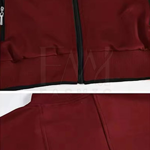 2025 nouvelle mode hommes été survêtement 100% coton course entraînement Jogging ensembles avec marque privée - Product Image 4