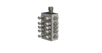 Bloc distributeur de lubrification à ligne unique pour système de graissage automatique, injecteur de graisse