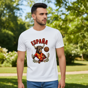 T-shirt Unisex 210GSM 100% Cotone Casual Compressa e Aderente Personalizzata con Stampa Serigrafica Taglia 2XL Pesante - Product Image 3