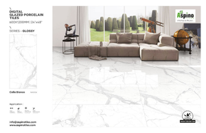 Premium Quality Crema Marfil <b>Marble</b> Look <b>Polished</b> Porcelain Floor Tiles Classic Firebrick for Modern Hotel Decoration - Product Image 2