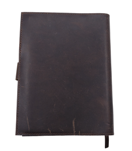 Cahier rechargeable à fermeture à pression de haute qualité personnalisable en cuir véritable planificateur d'écriture Journal Journal de voyage personnalisé - Product Image 2