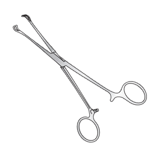 Joint de boîte de pinces à tissus Babcock de produit de haute qualité, mâchoires dentelées Fabrication d'acier inoxydable chirurgical de 160mm au Pakistan - Product Image 1