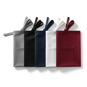 ผ้ากันเปื้อนคาดเอวทนทานมีกระเป๋าหลายช่องผ้าแคนวาสสำหรับใช้ในครัวร้านอาหารสไตล์ออกแบบโลโก้ได้ตามต้องการ - Product Image 1