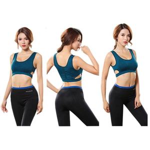 Precio bajo Más vendidos 100% Poliéster Fitness Mujeres Sexy Sujetador deportivo/Fitness Transpirable Sólido Gimnasio Correr Sujetador deportivo - Product Image 5