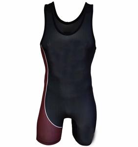 Singletes de Lucha Unisex de Color Sólido, 100% Poliéster, Transpirables, de Secado Rápido, con Logotipo Personalizado en la Parte Delantera, Precio Razonable - Product Image 1