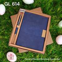 Ensemble de cadeaux promotionnels et d'affaires Stylo en métal et fente pour stylo A5 avec fente pour carte Ensemble de cahiers de qualité supérieure à un prix abordable