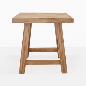 Table de bar en bois massif Kanaka avec matériau en bois massif de haute qualité, finition naturelle pour une utilisation en extérieur - Product Image 2