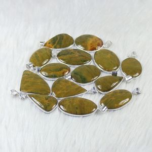 Lote de colgante de jaspe oceánico al por mayor para mujer, collar con colgante de piedras preciosas de jaspe oceánico, colgante a granel, suministro de joyería al por mayor - Product Image 3