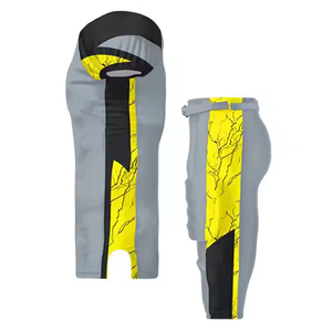 Direct Factory's New Model Plus Size American Football Uniform Conjunto transpirable Tasa ajustable Impreso Technics 100% Poliéster - Product Image 3