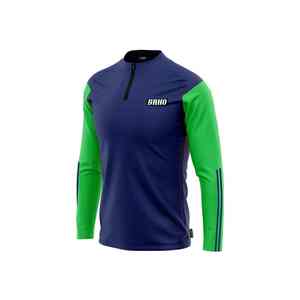 OEM ODM MOQ Ropa deportiva GAA Media cremallera superior Pakistán Fabricante Proveedores de ropa personalizada Proveedores - Product Image 4