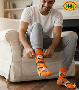 Chaussettes personnalisées, chaussettes en gros, chaussettes longues de hockey et de rugby, chaussettes de sport pour adultes (football, baseball, basketball) pour hommes, fabriquées au Bangladesh - Product Image 4