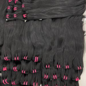 วิกผมคนยาว30นิ้วช่อช่อผมธรรมชาติแบบช่อเดี่ยวแบบช่อเดี่ยว - Product Image 5