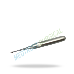 เครื่องมือผ่าตัดทางทันตกรรมแบบปลายเดียว หมายเลข 4 ทำจากสแตนเลส สำหรับการผ่าตัดช่องปากและเหงือก - Product Image 3