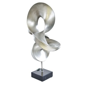 Sculpture décorative moderne en aluminium conçue pour compléter l'art mural et rehausser les thèmes artistiques de la décoration intérieure - Product Image 2