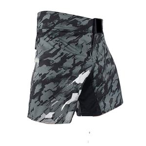 Pantalones cortos de lucha MMA de algodón 100% hechos a medida, cómodos, informales, con patrón sólido, cierre de cordón caliente, Impresión de logotipo, tela de poliéster - Product Image 2