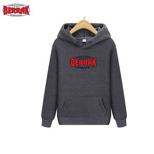 Sudadera con capucha de lana pesada bordada Vintage de suministro de fábrica, Sudadera con capucha de poliéster con bolsillo de canguro para hombres/Unisex - Product Image 4