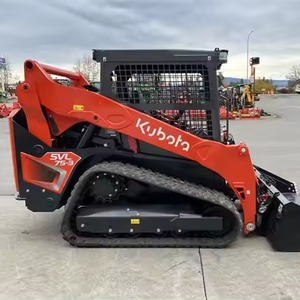 ราคาโรงงานราคาถูก Kubota SVL75-3 รถแทรกเตอร์เลื่อนพร้อมรถตักหน้า - Product Image 3