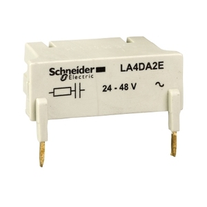 Modulo Soppressore SCHNEIDER ELECTRIC LA4DA2E TeSys D per Contattori RC 24-48 V AC - Product Image 1